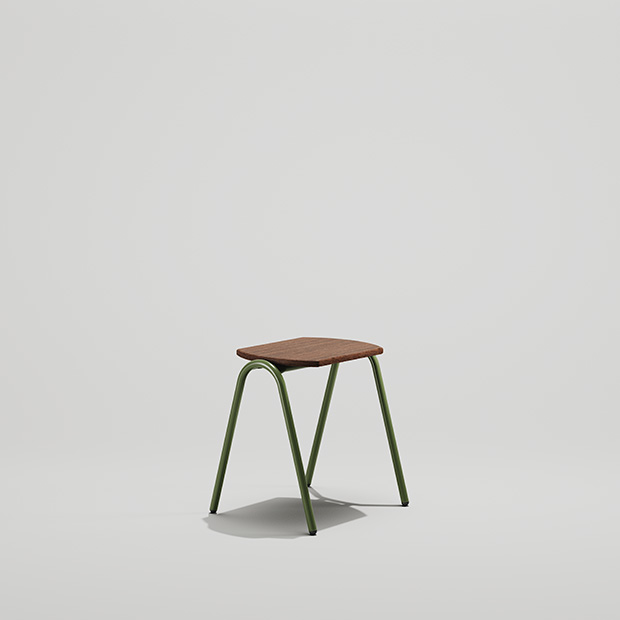 Steel Backless Outdoor Furniture · CMOD-8KVADJ