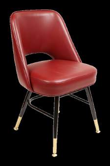 Metal Contoured Back Chair and Stool Seating · CMCH-SHQF2W
