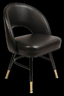 Metal Contoured Back Chair and Stool Seating · CMCH-ALHVQY