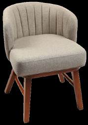 Upholstery Contoured Back Chair and Stool Seating · CMCH-NPVSZ3