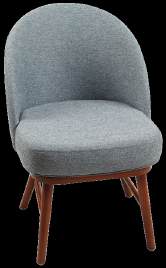 Upholstery Contoured Back Chair and Stool Seating · CMCH-H467VV