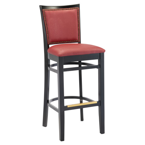 Metal Padded Back Bar Stool · CMBS-EU8772
