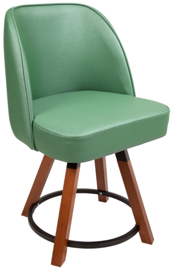 Wood Contoured Back Chair and Stool Seating · CMCH-AG85FT
