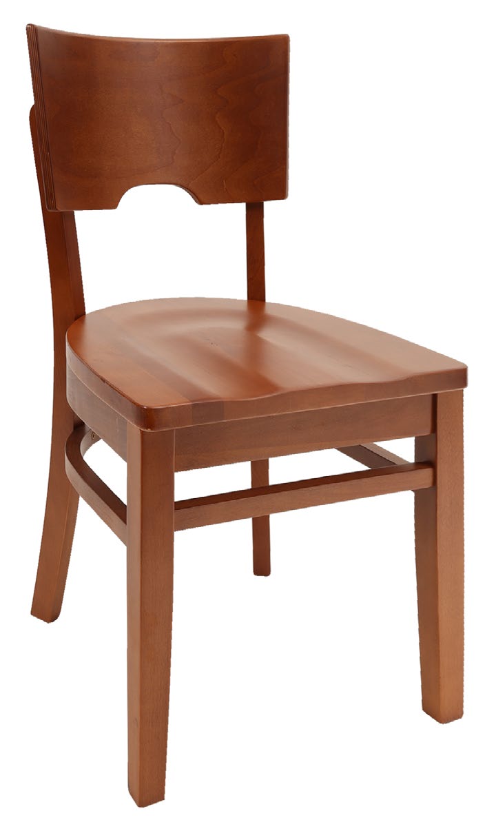 Wood Closed-Panel Back Chair and Stool Seating · CMCH-SXDYYY