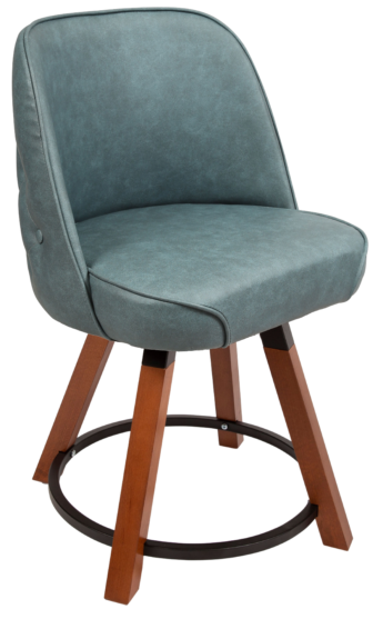Wood Contoured Back Chair and Stool Seating · CMCH-9ZRVQ5