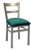 Metal Horizontal-Rail Back Chair and Stool Seating · CMCH-QZDXCY