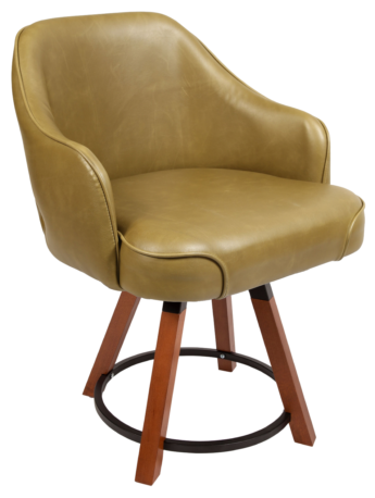 Wood Contoured Back Chair and Stool Seating · CMCH-SU5EP7